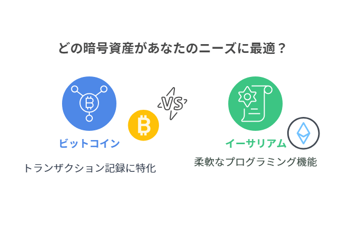 どの暗号資産があなたのニーズに最適？