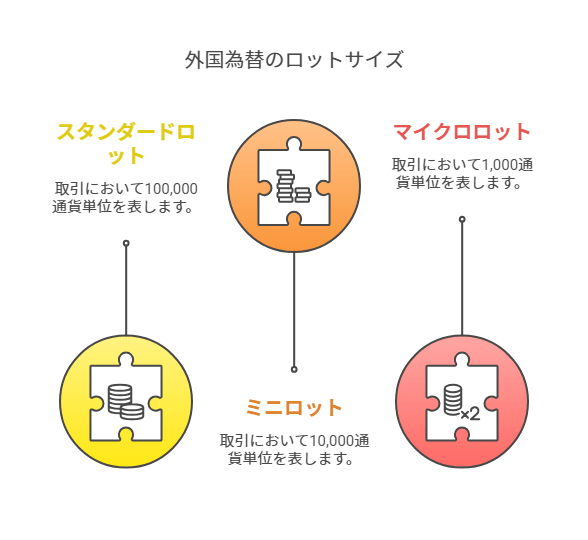 外国為替のロットサイズ