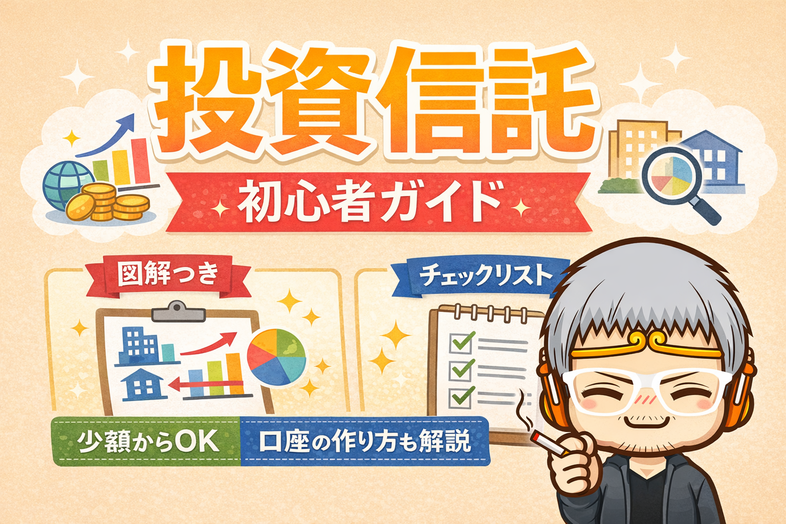 投資信託とは？リスクやデメリットを含め初心者向けに簡単解説